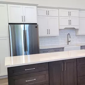 Kitchen cabinets