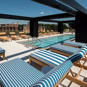 Rooftop pool