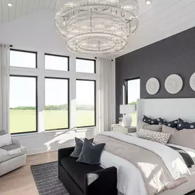 Sophisticated primary bedrooms