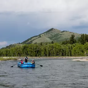 Jackson Hole Whitewater, based in Jackson, Wyoming, offers thrilling rafting adventures for outdoor enthusiasts seeking an adrenaline-filled experience or a relaxing scenic float trip in the heart of stunning Jackson. Our expert guides ensure a safe and enjoyable trip for individuals, families, and groups looking to create lasting memories in the picturesque landscapes of Wyoming. Join us for an action-packed in white water rafting, scenic float trips or an e-bike rental excursion that combines 