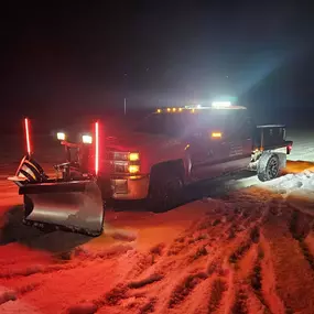 Snow plowing and snow removal.