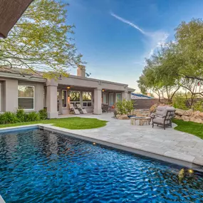 Morning View of the Pool by Watters Aquatech