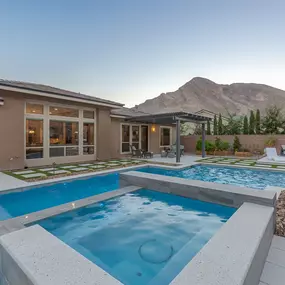 Morning View of the Pool by Watters Aquatech