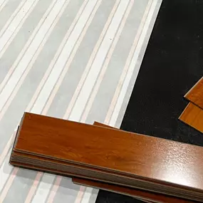 Flooring options ready for cozy radiant heat systems.