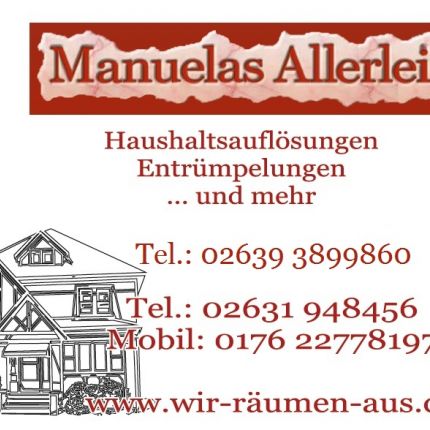 Logo von Manuelas Allerlei Haushaltsauflösungen