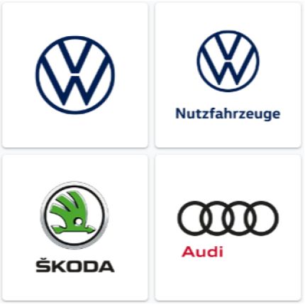 Logotyp från Volkswagen, ŠKODA, Audi Weimar Glinicke