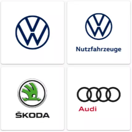 Logo de Volkswagen, ŠKODA, Audi Weimar Glinicke