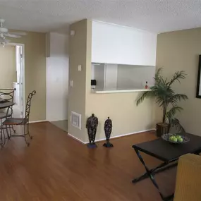 Living Room and Kitchen