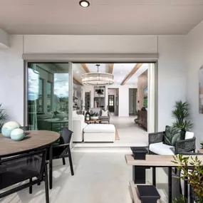 Covered patios ideal for indoor/outdoor entertaining