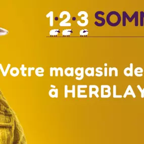 Bild von 1 2 3 Sommeil HERBLAY - Magasin de literie, matelas, sommiers