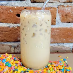 Fruity Pebble Latte