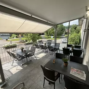 Restaurant Leue Scherz - Unter den Linden
Aussenansicht Sommerterrasse