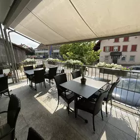 Aussenansicht Sommerterrasse