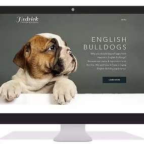 This has to be the most adorable website redesign ever. Hedrick English Bulldogs of Wisconsin came to Overflow Local to transform his website into a visual masterpiece.