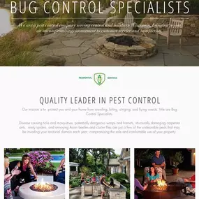 Custom Website Design for Bug Control Specialists of Wausau, Wisconsin. Bug Control Specialists are the premier and highest rated pest control company serving all of Northern and Central Wisconsin.