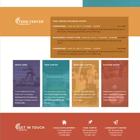 We love Non Profit Organizations!! Check out this website redesign project for the Crivitz Youth Inc, in Crivitz, Wisconsin.