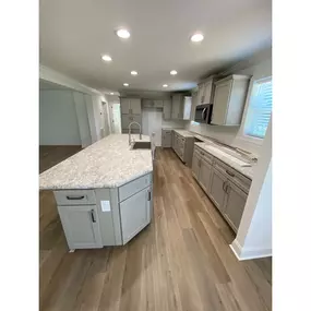 Take a look at these brand-new hardwood floors we installed in a Gastonia kitchen. Clean lines, natural grain, and a durable finish that completely transforms the space. Our team specializes in hardwood floor installation for homes across Gastonia, delivering high-quality results built to last.

If you're looking for reliable hardwood flooring contractors in Gastonia NC, reach out today for a free quote.