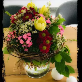 Bild von Blumen Blattwerk