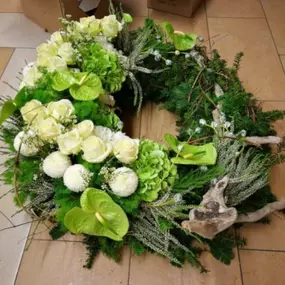 Bild von Blumen Blattwerk