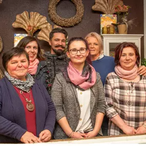 Bild von Blumen Blattwerk