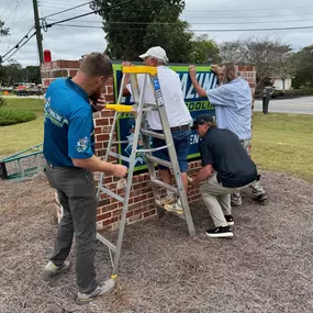 Trust Heating & Air Sign Removal
The original Trust Heating & Air sign is carefully removed from the building as part of our exciting rebrand. After years of serving homes and businesses across Georgia with reliable HVAC repair, heating, cooling, and refrigeration service, the next chapter begins with a bold new look.