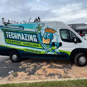 The Techmazing Van at the Autumn Fest in Loganville