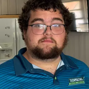 Kenny, one of Techmazing Heating & Cooling's amazing comfort specialists, helping people stay warm in winter and cool in the summer