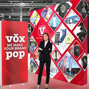 Eye-catching trade show graphics designed to showcase the Vox-Pop-Uli brand, featuring bold visuals, clear messaging, and high-quality materials that attract attention and elevate your booth presence.