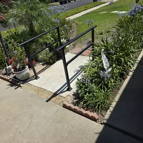 Double safety rails installed.