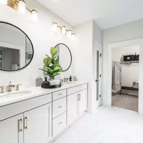 Bathroom suite options create a spa-like feel at home