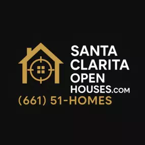 SantaClaritaOpenHouses.com Logo – Real Estate Brand Identity

This sleek, modern logo for SantaClaritaOpenHouses.com features a minimalist house outline in gold, with a central crosshair-style design centered over a window—symbolizing precision, targeting, and expert guidance in home searches. To the right, bold white and gold typography highlights the brand name and call-to-action phone number: (661) 51-HOMES, a memorable vanity number designed for real estate lead generation and client conveni