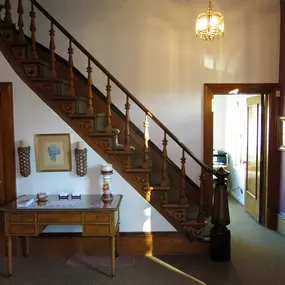 Staircase for Legacy Cremation and Funeral Services - Anderson
504 W. Ninth St.
Anderson, IN 46016
(765) 356-4028