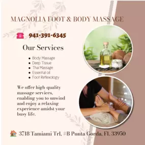 A traditional Swedish massage utilizing a system of techniques specially created to relax muscles by
applying pressure to increase oxygen flow through the body and release harmful toxins.