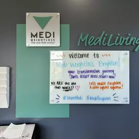 Medi-Weightloss Brighton greeting board