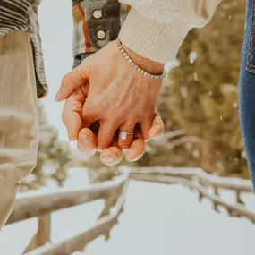 Engagement Ring & Diamond Tennis Bracelet