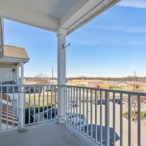 View from the balcony