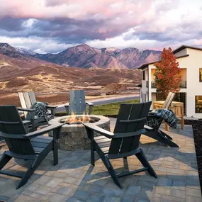Gorgeous views of the surrounding mountains