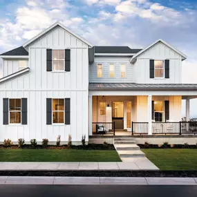 Appealing farmhouse elevations