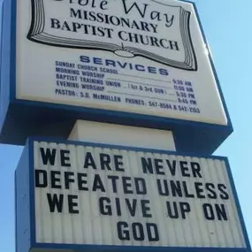 Bild von Bible Way Missionary Baptist Church