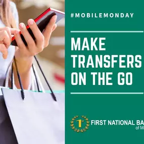 We offer Online Banking, Mobile Banking, Telephone Banking, and more! Visit our website to see how you can get set up.