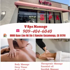 Our traditional full body massage in Rancho Cucamonga, CA 
includes a combination of different massage therapies like 
Swedish Massage, Deep Tissue, Sports Massage, Hot Oil Massage
at reasonable prices.