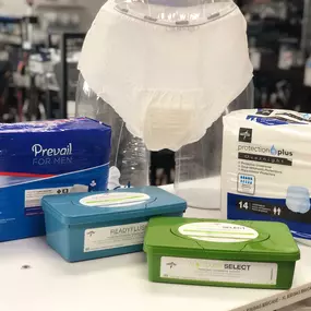 Adult Diapers and Wipes