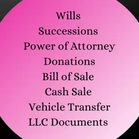 Bild von Sealed In Pink Mobile Notary