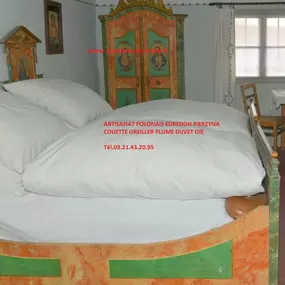 Bild von Artisanat polonais Couette Edredon Pierzyna Oreiller Richardson Disquaire
