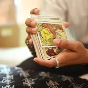 A Tarot Card Reading explores questions about life’s mysteries, such as relationships, career, or personal growth
