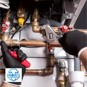 Professional pipe repair by licensed plumbers in Texas — trust Dinomite Services.