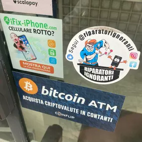 Bild von CoinFlip Bitcoin ATM - iStore Lab (Loreto)