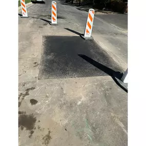 This is what the road will look like once we're finished.