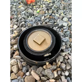 This is a cleanout cap that will not be a huge eye sore in your yard!