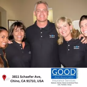 The team at Good and Associates Insurance Services is committed to helping Chino residents find the right health insurance.